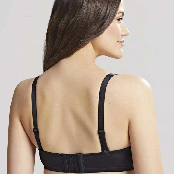 Soutien-gorge Bandeau à Bretelles Amovibles Panache EVIE Noir Evie – Image 5