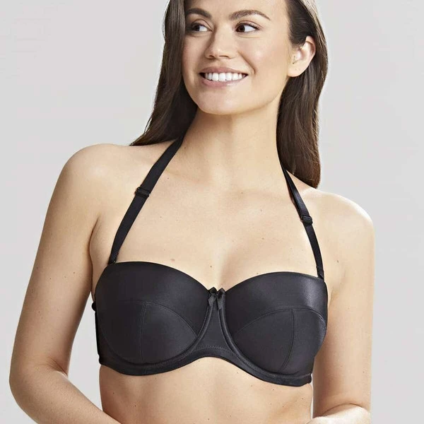 Soutien-gorge Bandeau à Bretelles Amovibles Panache EVIE Noir Evie – Image 6