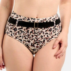 Bas De Bain Taille Haute Léopard Sans Complexe Bain SunSet Stay SunSet Stay