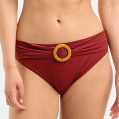 Bas De Bain Taille Medium - Rouge Sans Complexe Bain Elevated Basics