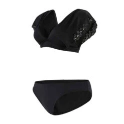 Bikini Maternité Coques Fixes - Noir Cache Cœur Maillot De Bain BLOOM BLOOM