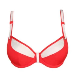 Bikini Plongeant Coupe Tulipe Prima Donna Istres Rouge ISTRES