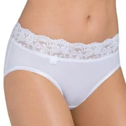 Culotte Taille Classique Sloggi Romance Blanche Romance