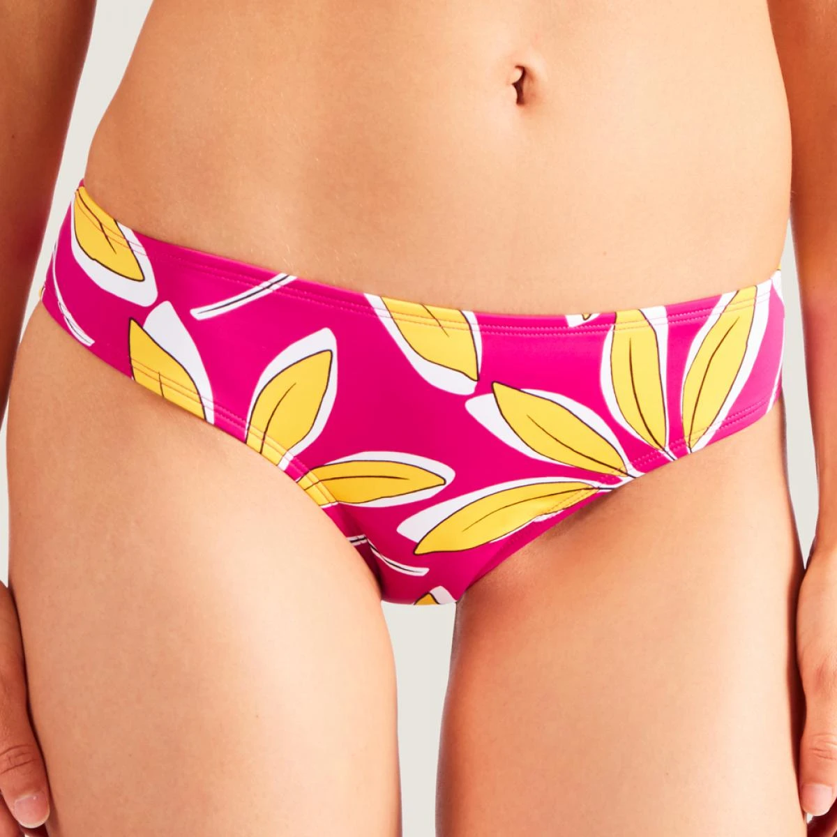 Culotte De Bain Rose Aubade Maillots DANSE DE FEUILLES Hawaien Rose Danse De Feuilles