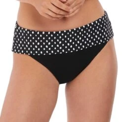 Culotte De Bain Taille Ajustable Fantasie SANTA MONICA Noire Santa Monica