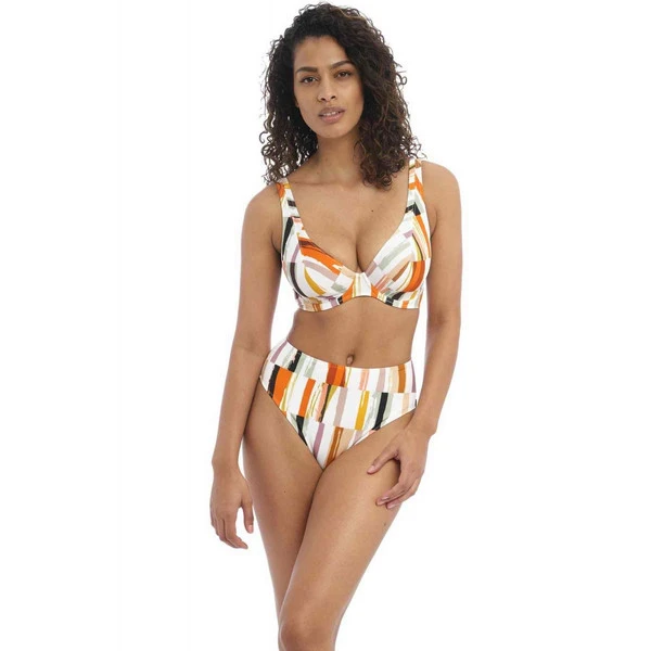 Culotte De Bain Taille Haute - Multicolore Freya Maillots SHELL ISLAND SHELL ISLAND – Image 4