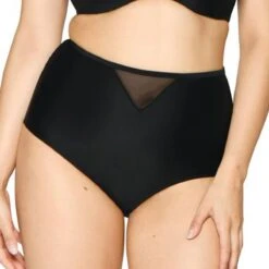 Culotte De Bain Taille Haute Curvy Kate Maillot SHEER CLASS Black Sheer Class