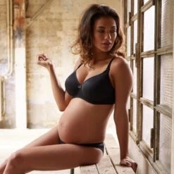 Cache Coeur Culotte De Grossesse Taille Basse Gloss