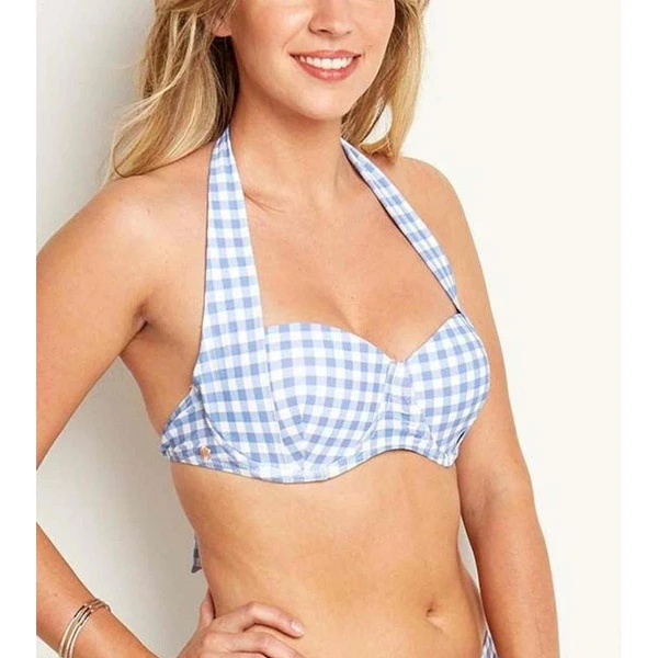 Haut De Maillot De Bain Armatures Brigitte Bardot LEGENDE Bleu LEGENDE – Image 2