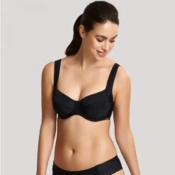 Haut De Maillot De Bain Balconnet Armatures Panache Maillot Black Anya Riva