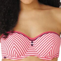 Haut De Maillot De Bain Bandeau À Armatures - Rose Cleo By Panache LUCILLE