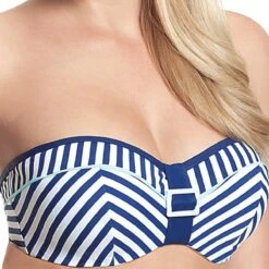 Haut De Maillot De Bain Bandeau À Armatures - Bleu Cléo By Panache LUCILLE
