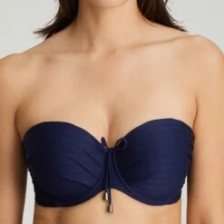 Haut De Maillot De Bain Bandeau Armatures Prima Donna Maillot SHERRY Bleu Saphir Sherry
