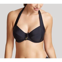 Haut De Maillot De Bain Bandeau Armatures Panache Maillot - Noir Anya Riva