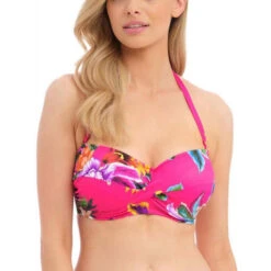 Haut De Maillot De Bain Bandeau Armatures - Rose Fantasie Bain HALKIDIKI HALKIDIKI