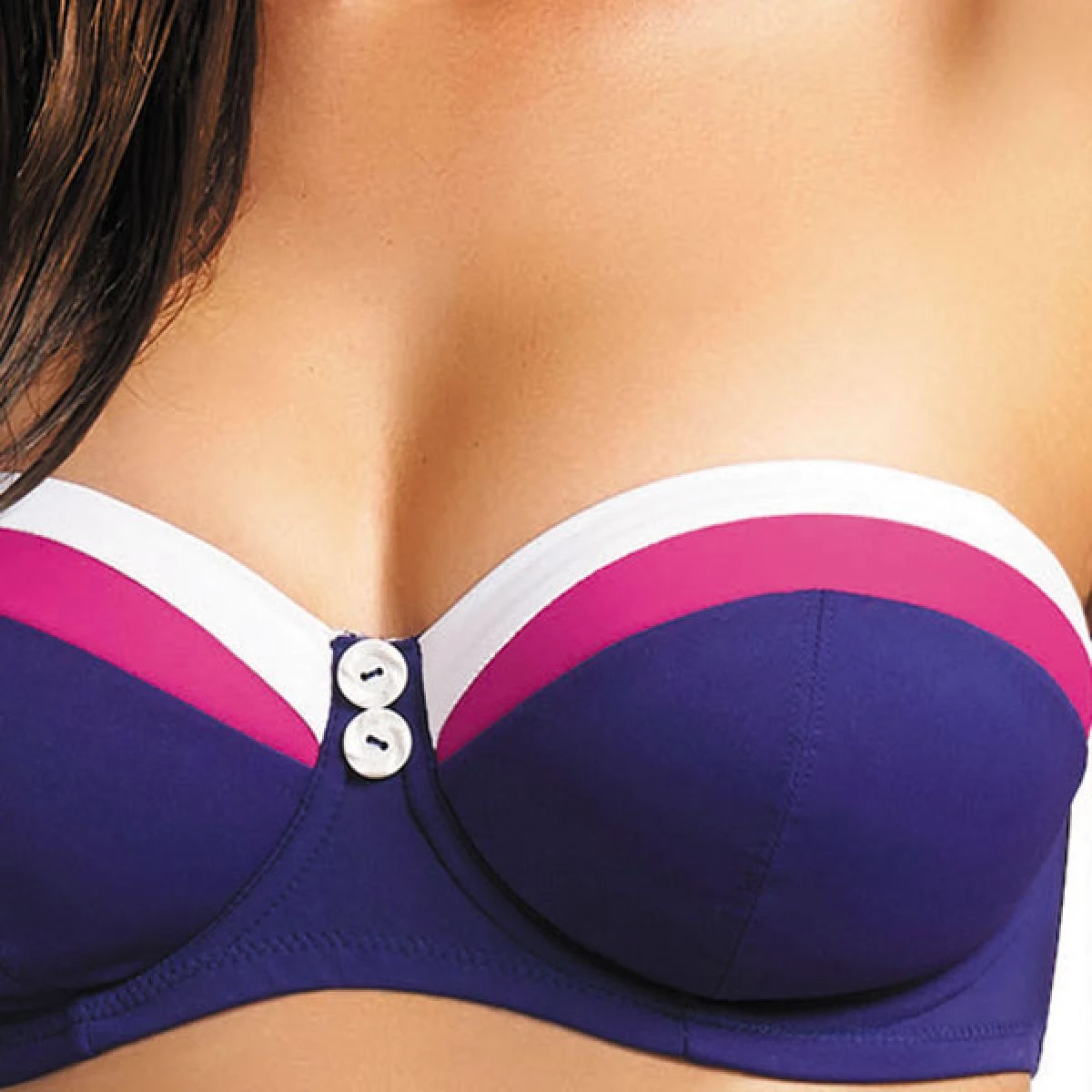 Haut De Maillot De Bain Bandeau Revival – Image 3