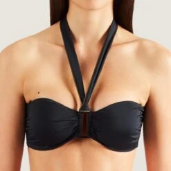 Haut De Maillot De Bain Bandeau Aubade Maillots DOUCEUR DE RÊVE Noir Douceur De Rêve