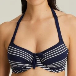 Haut De Maillot De Bain Emboitant Armatures Prima Donna Maillot MOGADOR Bleu Saphir Mogador