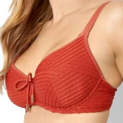 Haut De Maillot De Bain Emboitant Sans Complexe Bain Orange Sunset Acapulco