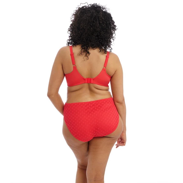 Haut De Maillot De Bain Plongeant Sans Armature Elomi Bain BAZARUTO Rouge – Image 4