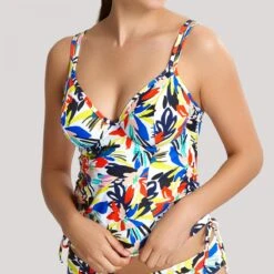 Haut De Maillot De Bain Tankini Armatures Panache Maillot PRINT Floral Print Anya Riva Print