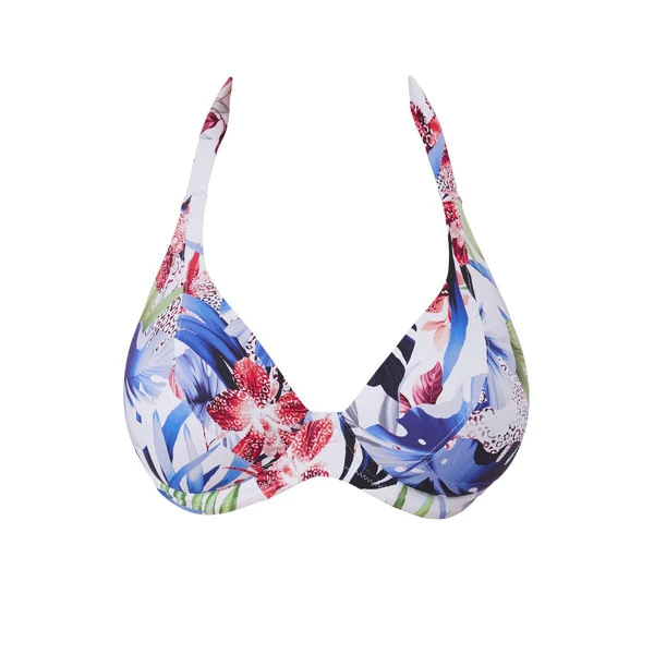 Haut De Maillot De Bain Tour De Cou Armatures Fantasie Bain SANTA CATALINA Bleu SANTA CATALINA – Image 2