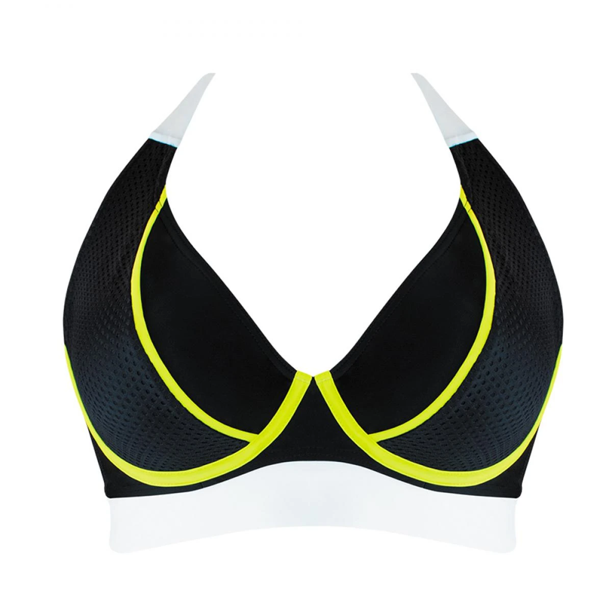 Haut De Maillot De Bain Tour De Cou Curvy Kate GRAPHIC BEACH Monochrome Graphic Beach – Image 2