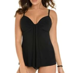 Haut De Tankini Armature Miraclesuit MARINA Black Marina