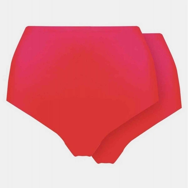 Lot De 2 Culottes Taille Haute Gainantes Invisibles - Rouge MAGIC Bodyfashion Dream Dream – Image 2