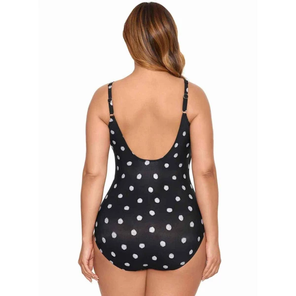 Miraclesuit Maillot De Bain 1 Pièce Plongeant Bonnet E-G DD CUP PRINTS – Image 5