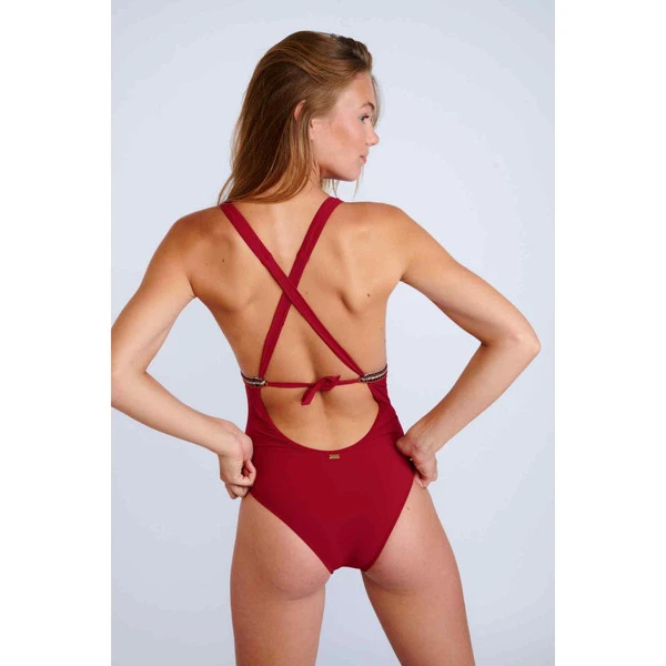 Banana Moon Maillot De Bain 1 Pièce Sans Armatures BOTANY – Image 3