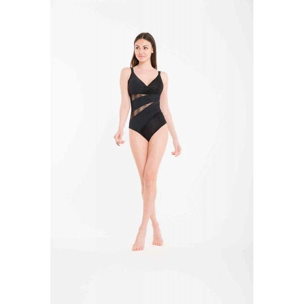 Maillot De Bain 1 Pièces à Découpes - Noir Miradonna By Miraclesuit Athena ATHENA – Image 4