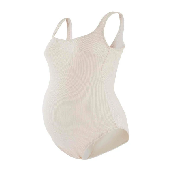 Maillot De Bain Maternité 1 Pièce - Blanc Cache Cœur Maillot De Bain BAYSIDE BAYSIDE