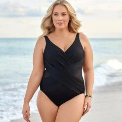 Miraclesuit Maillot De Bain Une Pièce Gainant Bonnet B à D Crossover