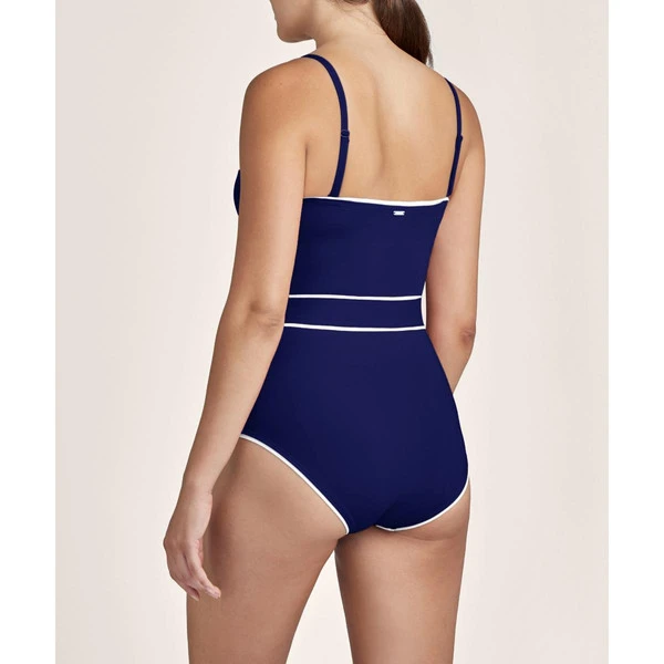 Maillot De Bain Une Pièce Armatures Aubade Maillots LA BAIE DES VAGUES Bleu LA BAIE DES VAGUES – Image 3