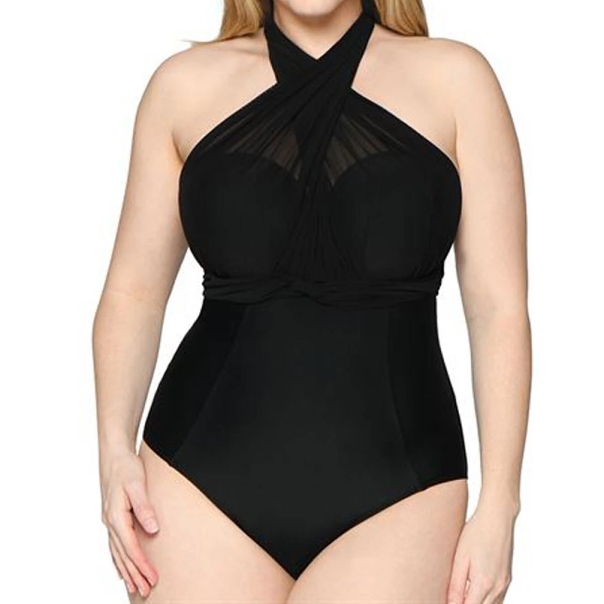Maillot De Bain Une Pièce Bandeau Curvy Kate Maillot WRAPSODY Noir Wrapsody – Image 2