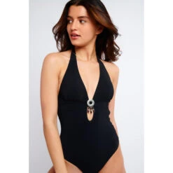 Maillot De Bain Une Pièce Noir Banana Moon Black Black