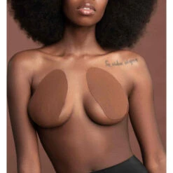 Pack De 3 Paires De Coques Fines Adhésives Et Cache Tétons Bye Bra TAPES Marron TAPES