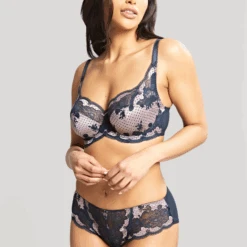 Soutien-gorge Emboitant Armatures Panache Clara Bleu Clara Full Cup