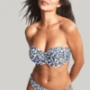 Haut De Maillot Bandeau Armatures Panache Maillot Serengeti Bleu Serengeti Padded