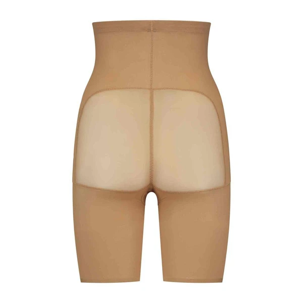 Panty Taille Haute Gainant Marron Bye Bra Powermesh Shapewear POWERMESH SHAPEWEAR – Image 5