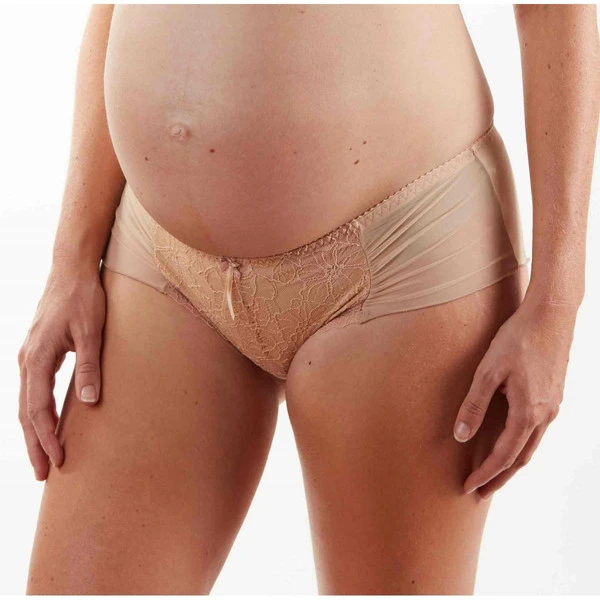 Cache Coeur Shorty De Grossesse - Cache Cœur Lingerie Nude IRIS
