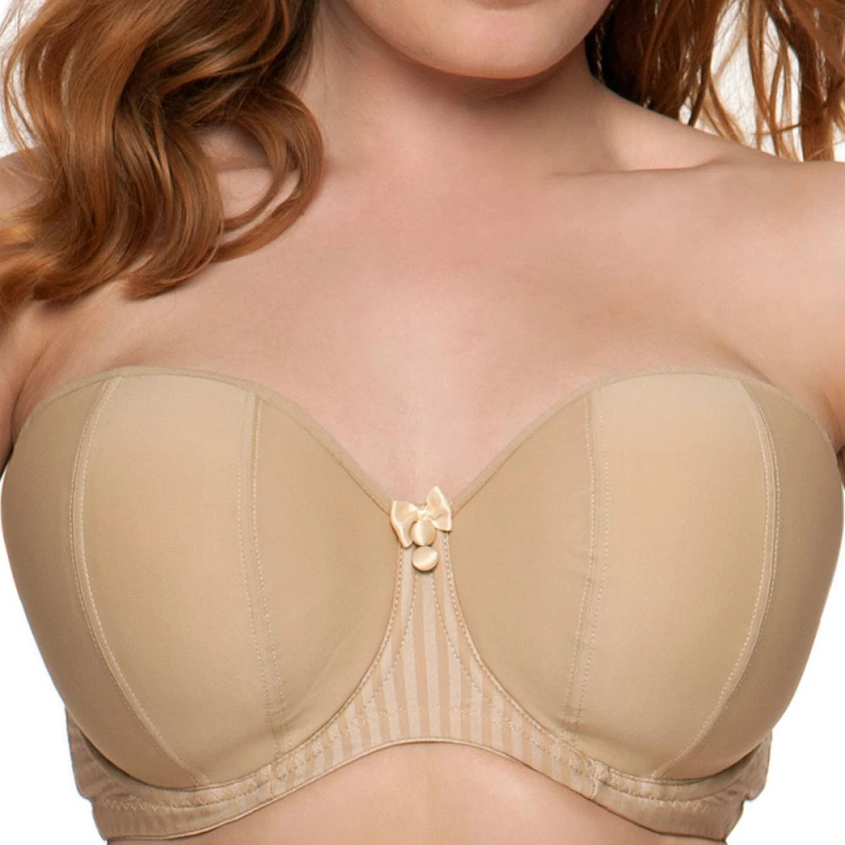 Soutien-gorge Bandeau Curvy Kate LUXE Biscotti Luxe