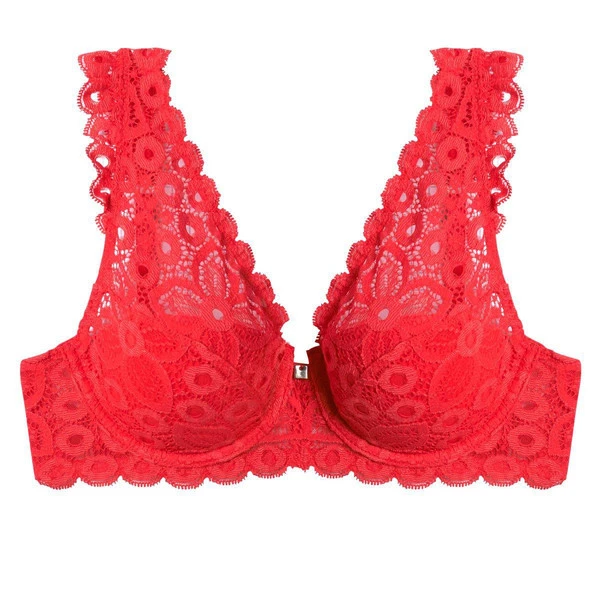 Soutien-gorge Ampliforme Coque Moulée Coquelicot Intrépide-rouge – Image 2