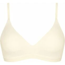 Soutien-gorge Ampliforme Sans Armatures Sloggi WOW Comfort Ivoire WOW Comfort