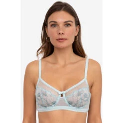 Soutien Gorge Armatures Dentelle - Bleu Gerard Pasquier CELINE CELINE