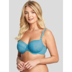 Soutien-gorge Balconnet Armatures - Bleu Cleo By Panache Lana Lana