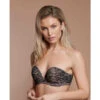Soutien-gorge Bandeau Adhésif Dos Nu Et Décolleté Plongeant Bye Bra Noir ADHESIVE BRAS