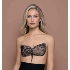 Soutien-gorge Bandeau Adhésif Dos Nu - Noir Bye Bra ADHESIVE BRAS