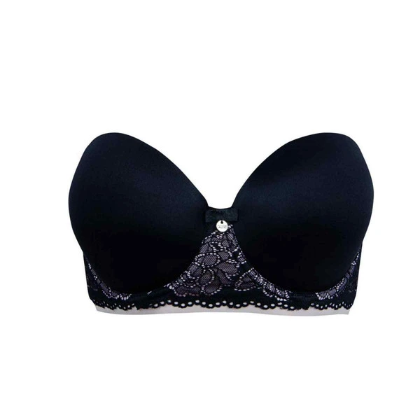 Soutien-gorge Bandeau Berlei BEAUTY FORM Black Beauty Form – Image 2
